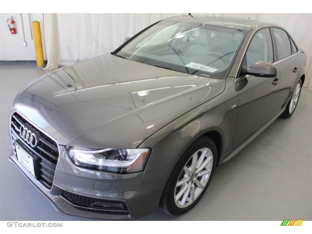 2015 A4 2.0T Premium Plus quattro - Dakota Gray Metallic / Titanium Gray/Black photo #3