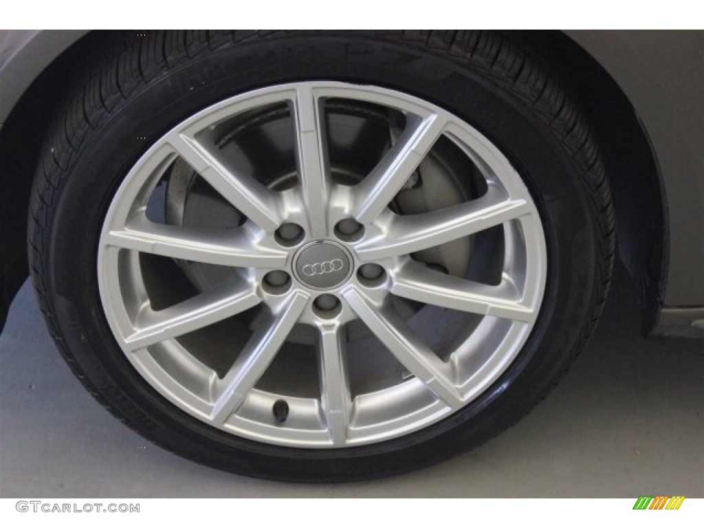 2015 A4 2.0T Premium Plus quattro - Dakota Gray Metallic / Titanium Gray/Black photo #4