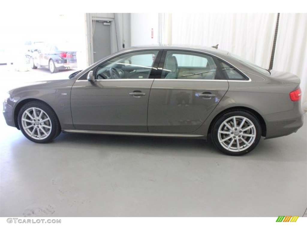 2015 A4 2.0T Premium Plus quattro - Dakota Gray Metallic / Titanium Gray/Black photo #6