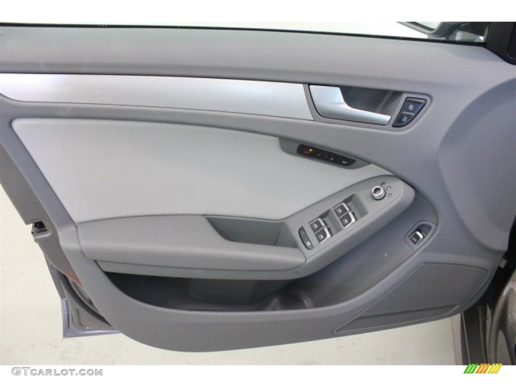 2015 A4 2.0T Premium Plus quattro - Dakota Gray Metallic / Titanium Gray/Black photo #13