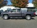 2015 Iridium Metallic GMC Sierra 1500 SLE Double Cab 4x4  photo #3