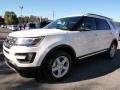 2016 White Platinum Metallic Tri-Coat Ford Explorer XLT 4WD  photo #5