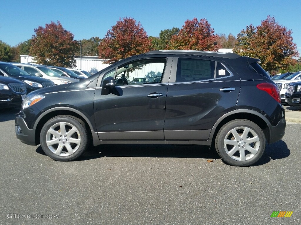 Carbon Black Metallic 2015 Buick Encore Premium AWD Exterior Photo #108019982