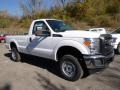 Oxford White - F250 Super Duty XL Regular Cab 4x4 Photo No. 1