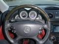 2003 Mercedes-Benz SL Berry Red Interior Steering Wheel Photo