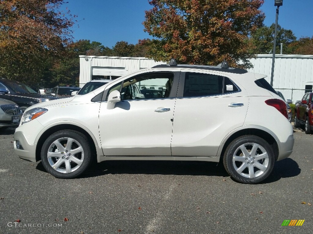 White Pearl Tricoat 2015 Buick Encore Premium AWD Exterior Photo #108021188