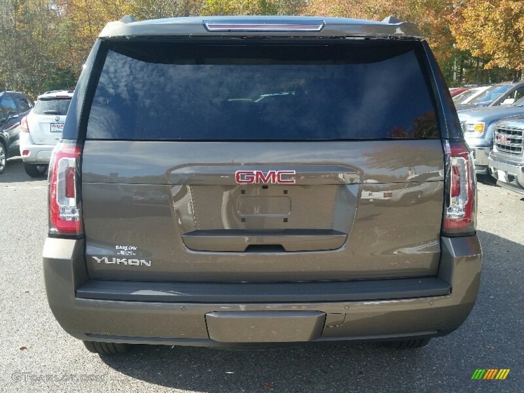 2016 Yukon SLE 4WD - Bronze Alloy Metallic / Cocoa/Dune photo #5