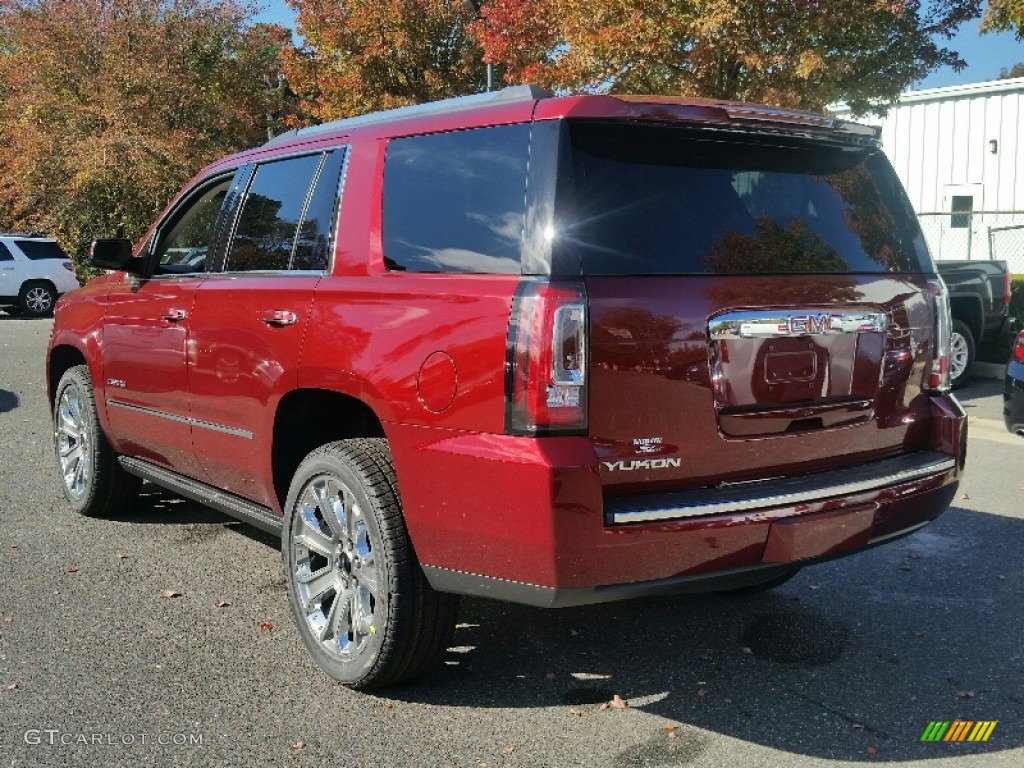 2016 Yukon Denali 4WD - Crimson Red Tintcoat / Cocoa/Shale photo #4
