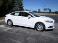 2016 Oxford White Ford Fusion SE  photo #2