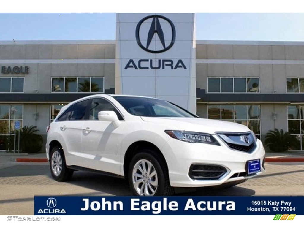 White Diamond Pearl Acura RDX