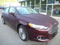 Bordeaux Reserve Red Metallic - Fusion Titanium AWD Photo No. 2