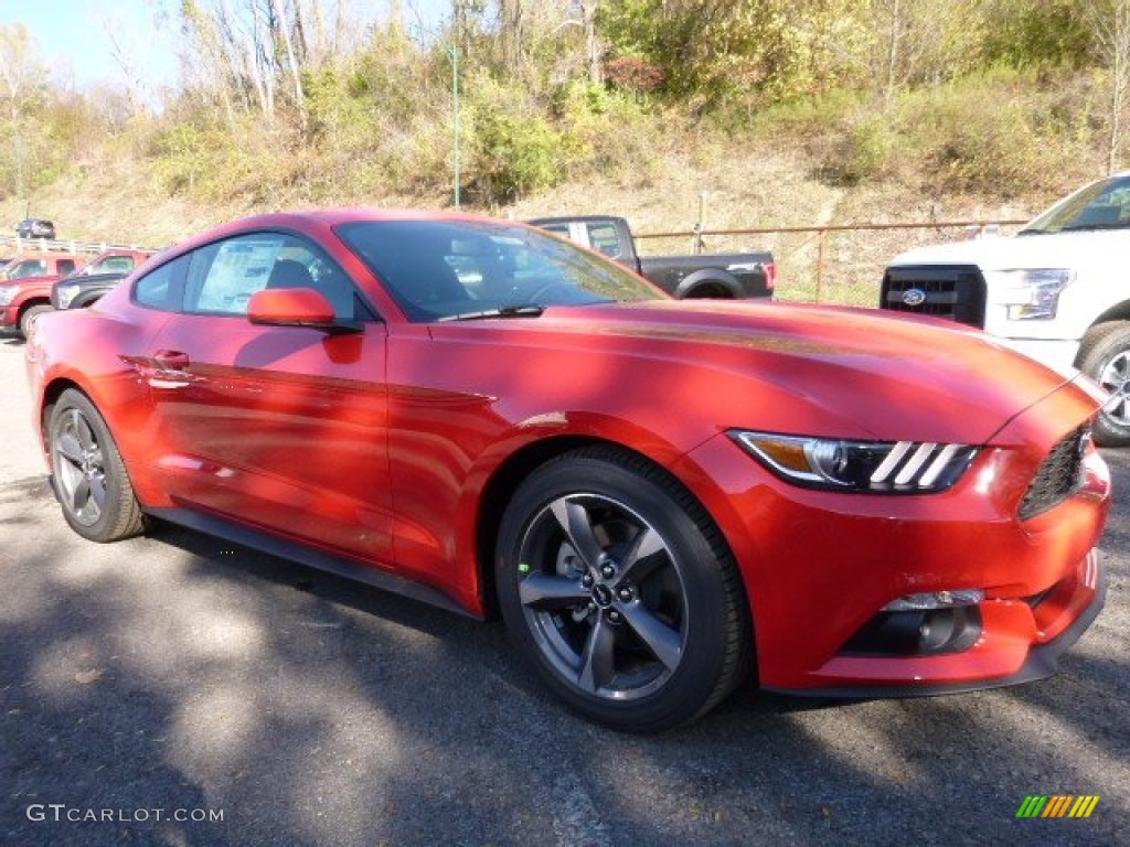 Race Red Ford Mustang