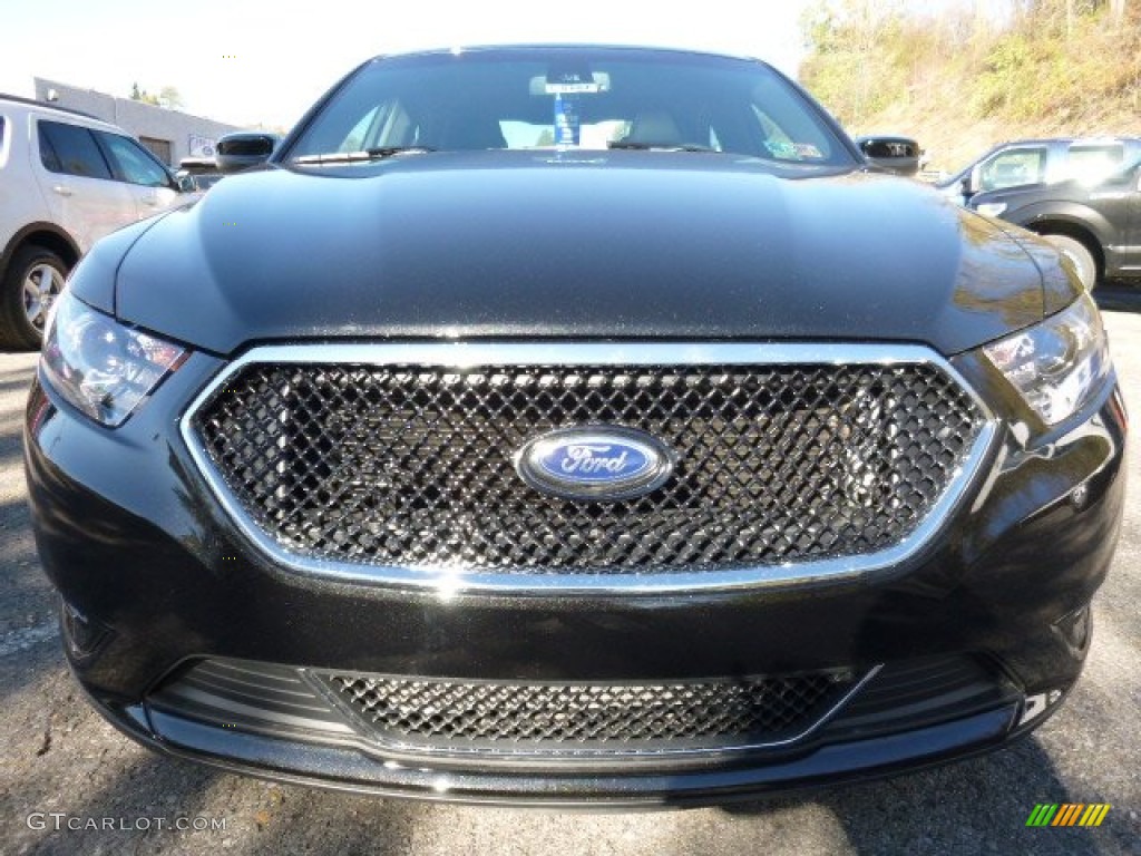 2015 Taurus SHO AWD - Tuxedo Black Metallic / SHO Charcoal Black/Mayan Gray photo #5