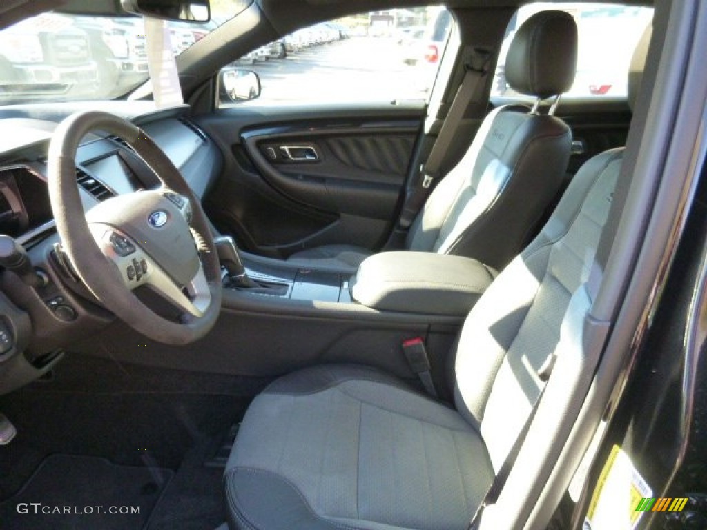 SHO Charcoal Black/Mayan Gray Interior 2015 Ford Taurus SHO AWD Photo #108023252