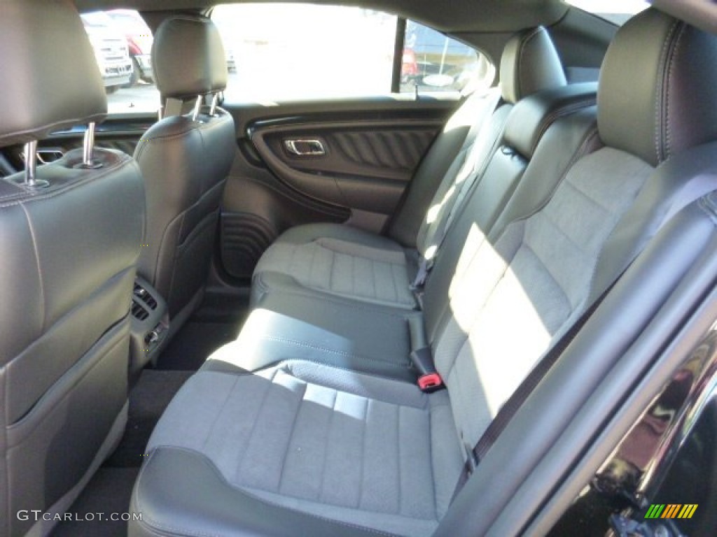 SHO Charcoal Black/Mayan Gray Interior 2015 Ford Taurus SHO AWD Photo #108023273