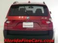 2004 Flamenco Red Metallic BMW X3 2.5i  photo #6