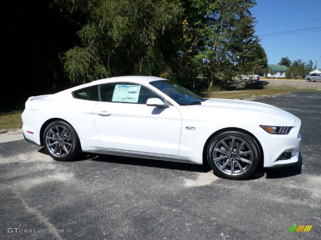 Oxford White 2016 Ford Mustang GT Coupe Exterior Photo #108024314