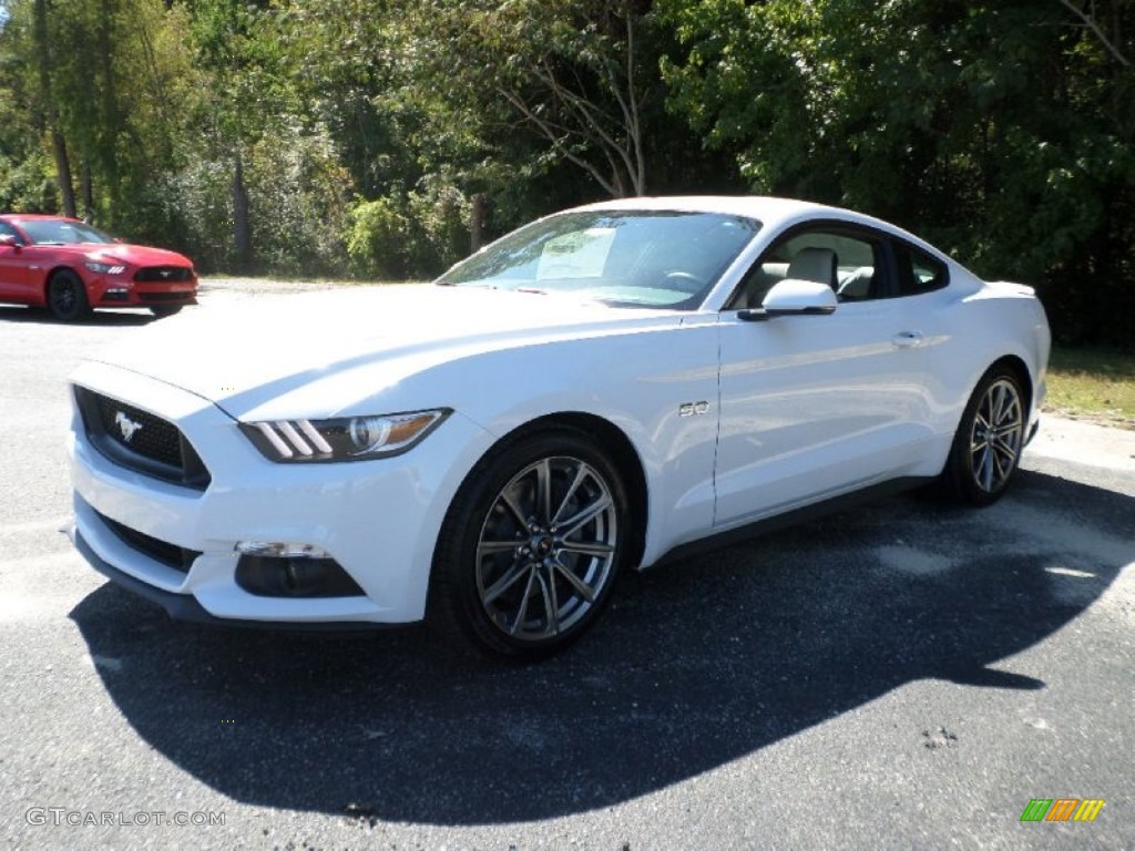 2016 Mustang GT Coupe - Oxford White / Ebony photo #9