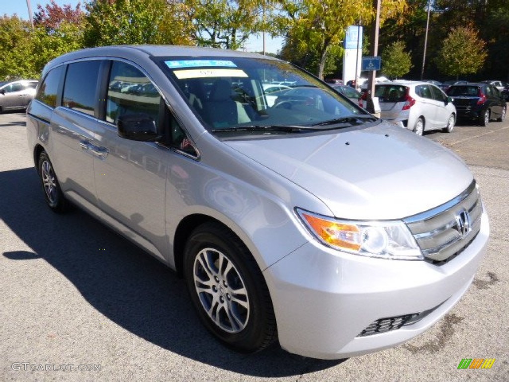 Alabaster Silver Metallic 2012 Honda Odyssey EX Exterior Photo #108025142