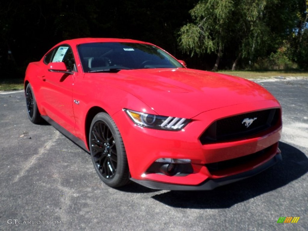 Race Red 2016 Ford Mustang GT Coupe Exterior Photo #108027155
