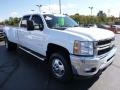 Summit White - Silverado 3500HD LTZ Crew Cab 4x4 Photo No. 7