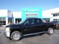 Black 2012 Chevrolet Silverado 2500HD LT Crew Cab 4x4 Exterior