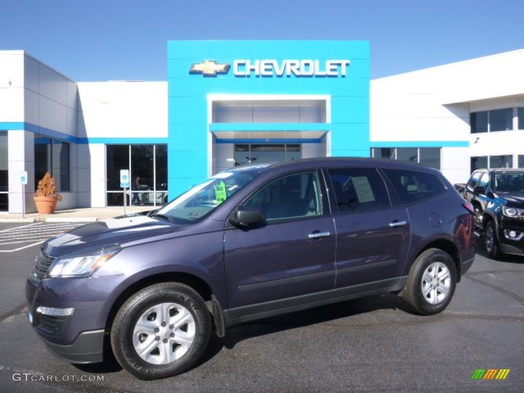 Atlantis Blue Metallic Chevrolet Traverse