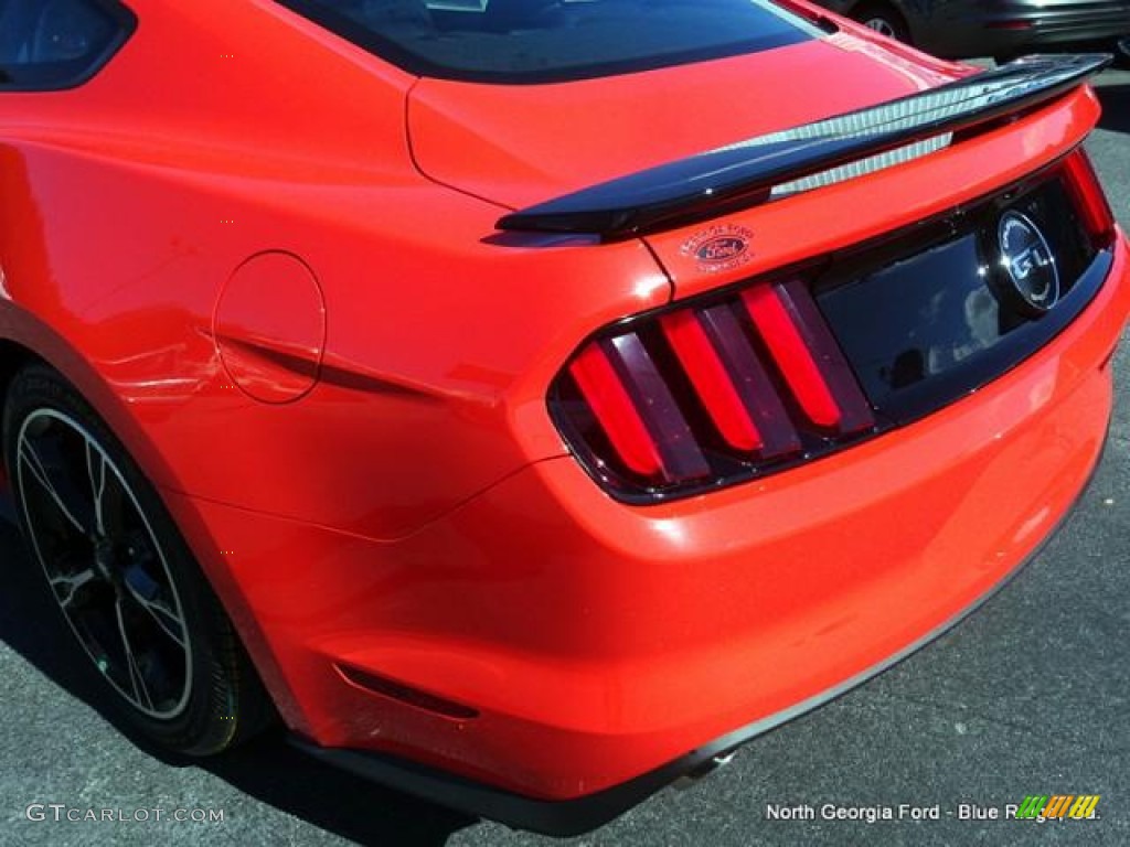 2016 Mustang GT/CS California Special Coupe - Competition Orange / California Special Ebony Black/Miko Suede photo #29