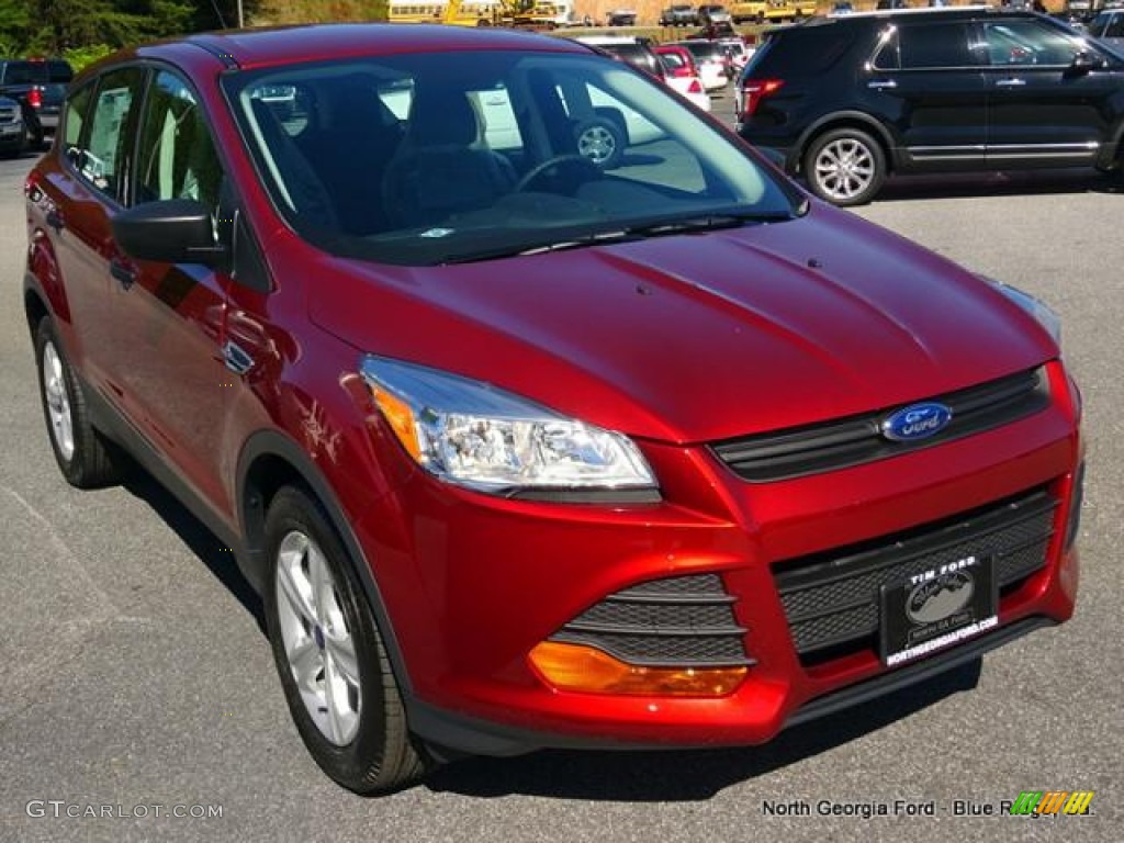 2016 Escape S - Sunset Metallic / Charcoal Black photo #7