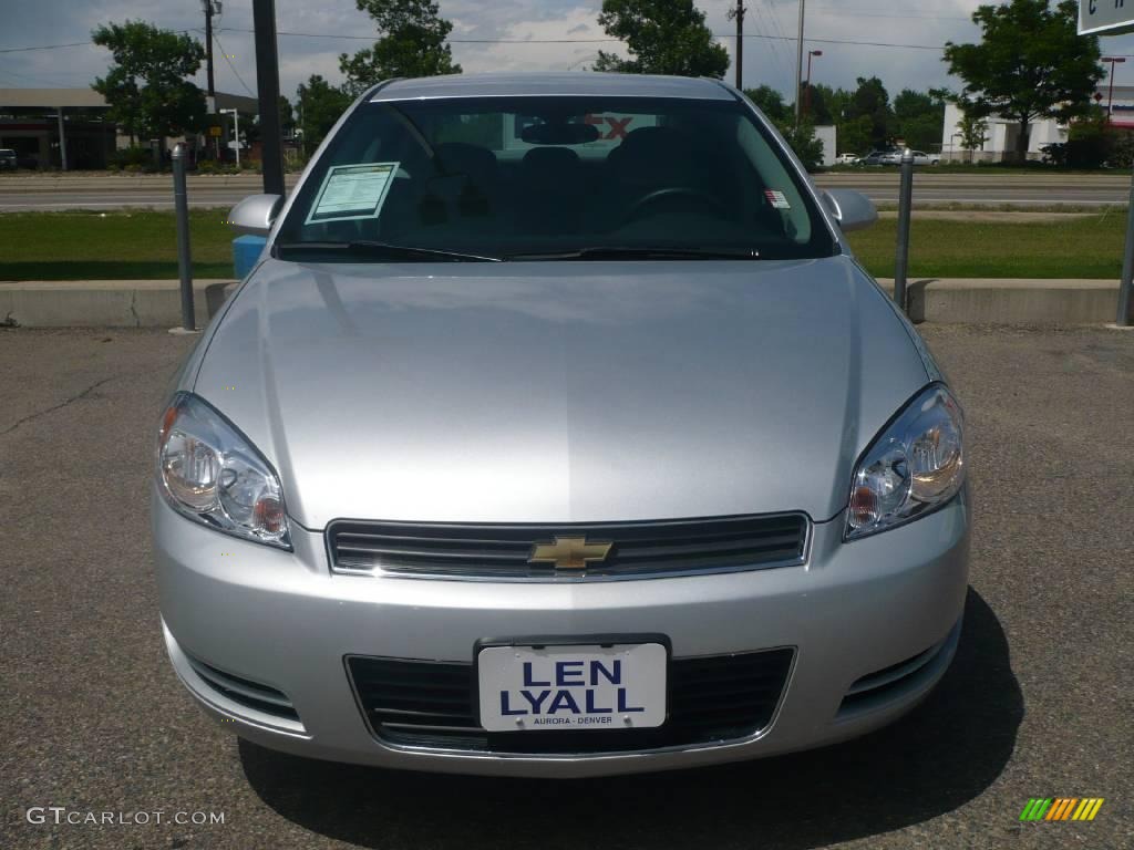 2009 Impala LT - Silver Ice Metallic / Gray photo #2
