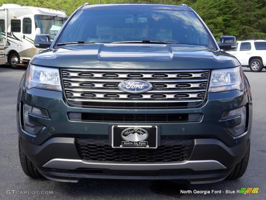 2016 Explorer XLT 4WD - Guard Metallic / Medium Light Camel photo #8