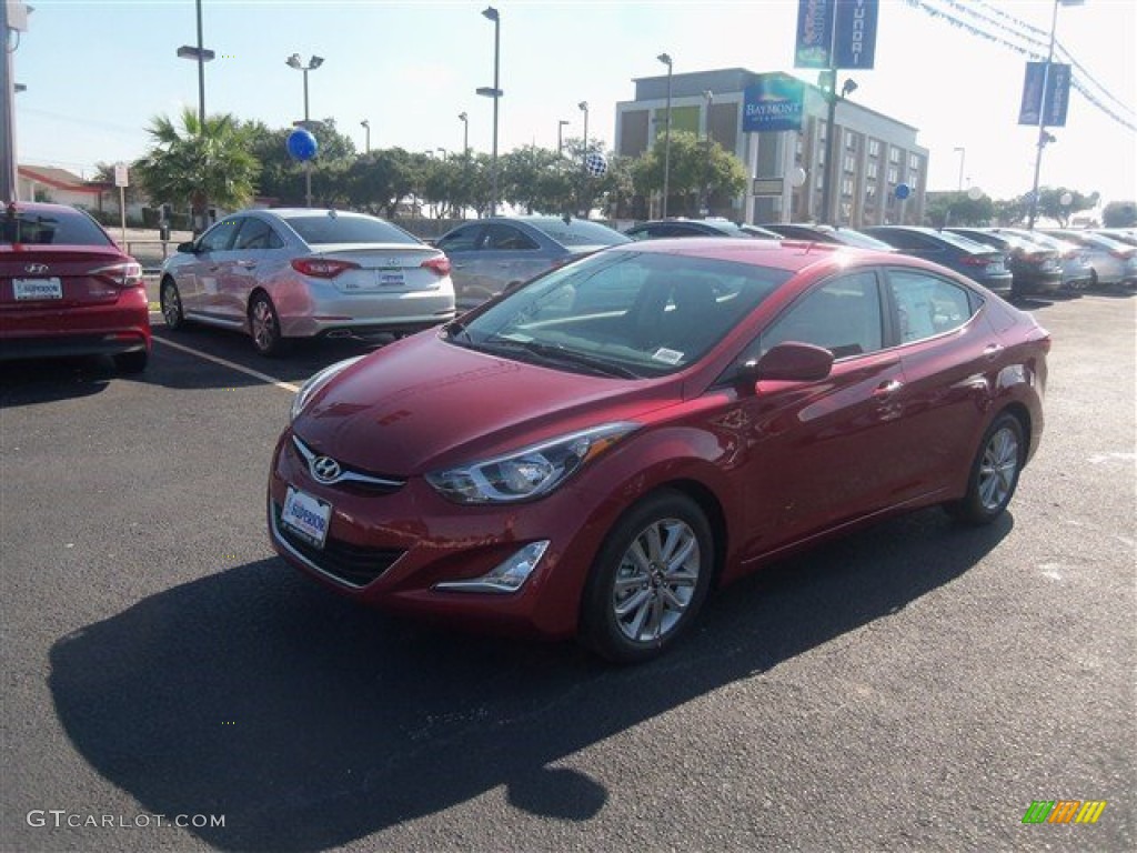 2016 Elantra SE - Red / Gray photo #5