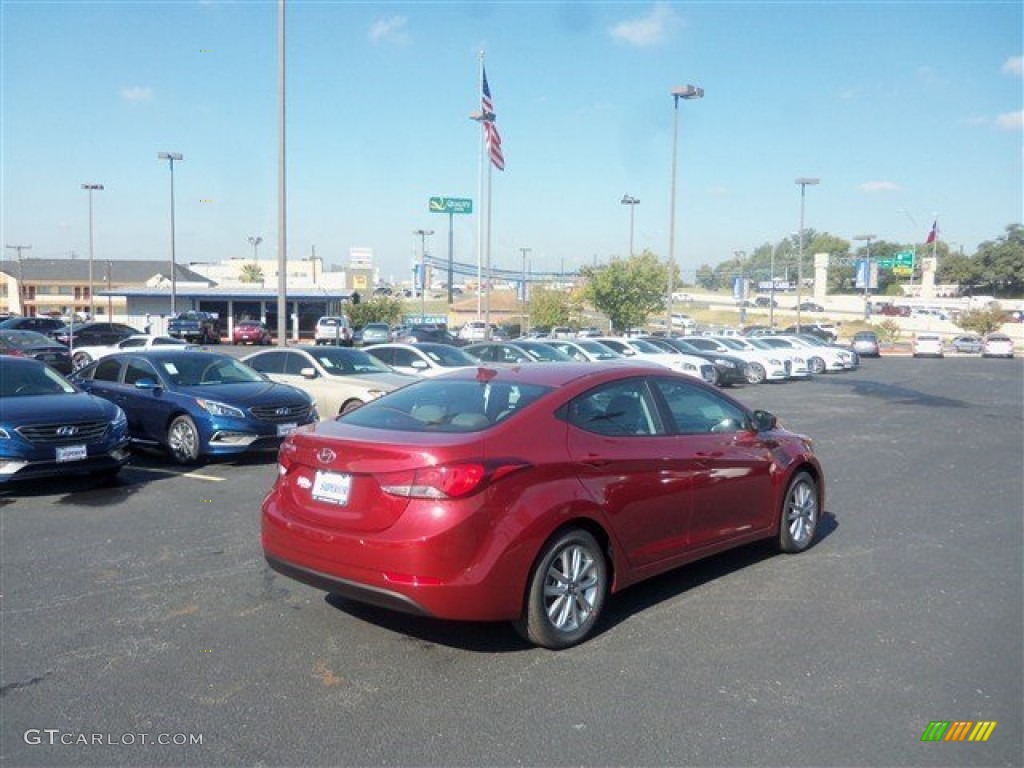 2016 Elantra SE - Red / Gray photo #10