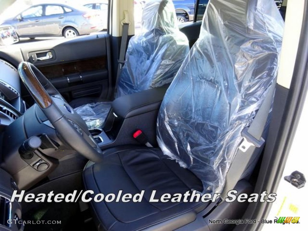 2015 Flex Limited EcoBoost AWD - White Platinum Tri-Coat Metallic / Charcoal Black photo #11