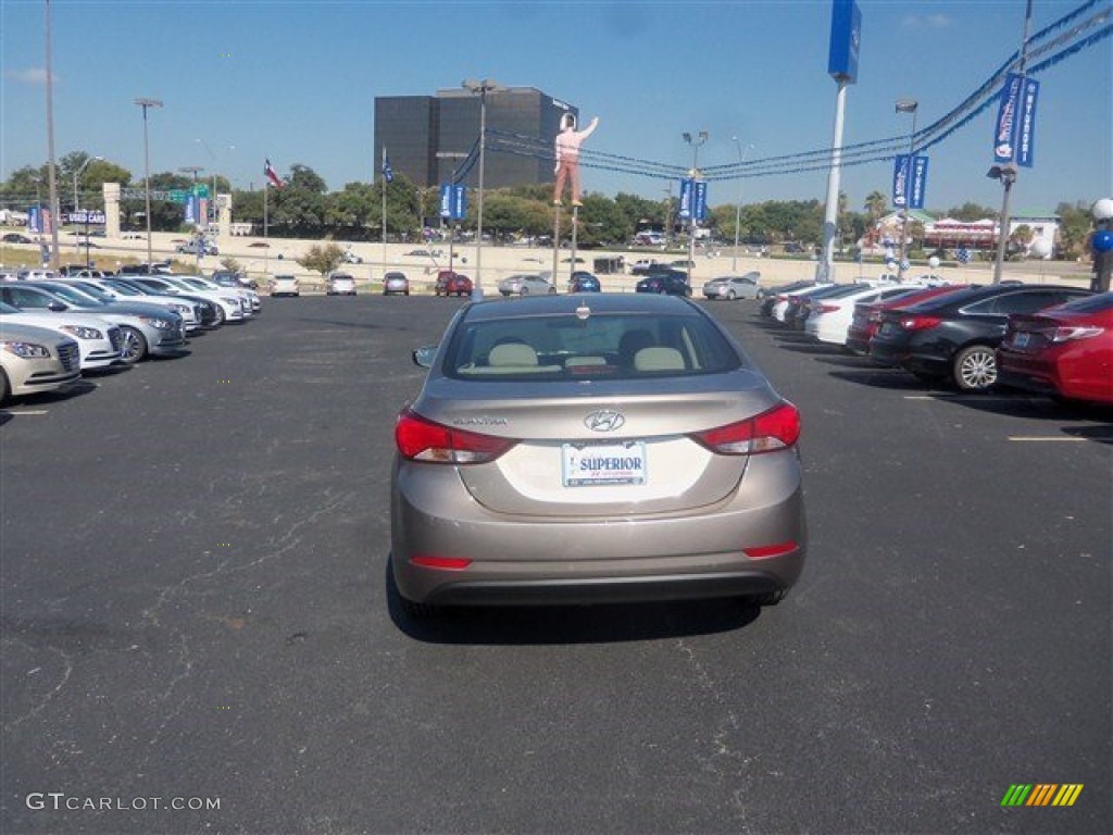2016 Elantra SE - Desert Bronze / Beige photo #9