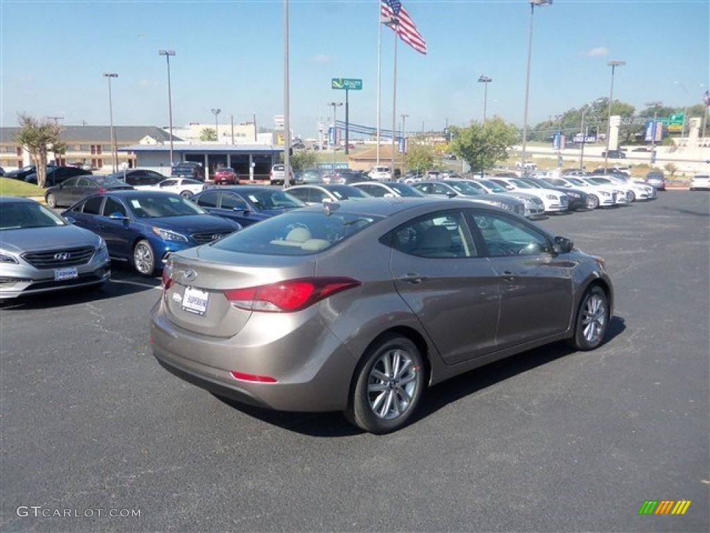 2016 Elantra SE - Desert Bronze / Beige photo #10