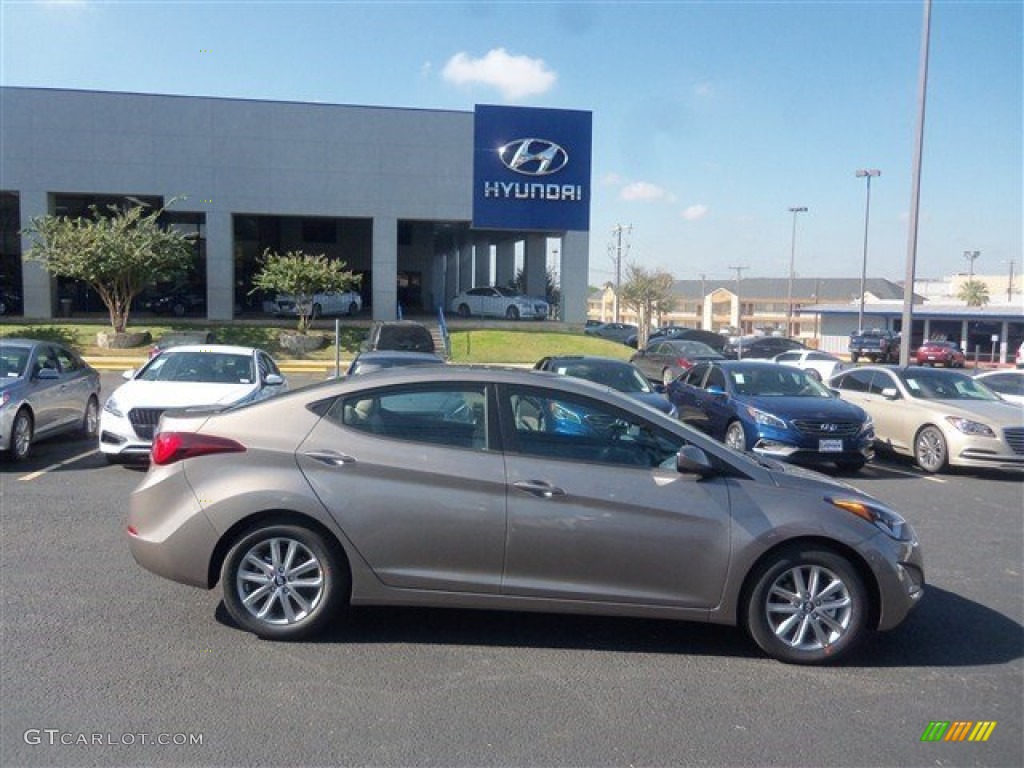 2016 Elantra SE - Desert Bronze / Beige photo #11