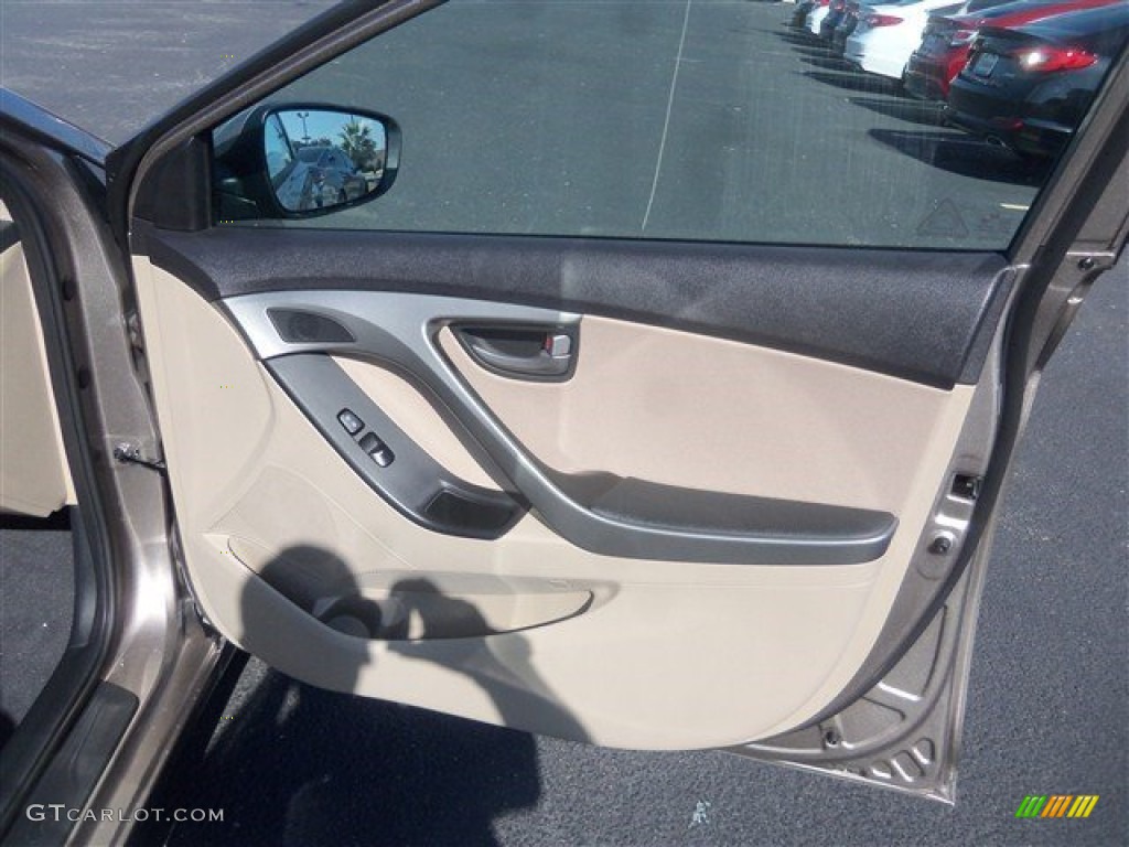 2016 Elantra SE - Desert Bronze / Beige photo #12