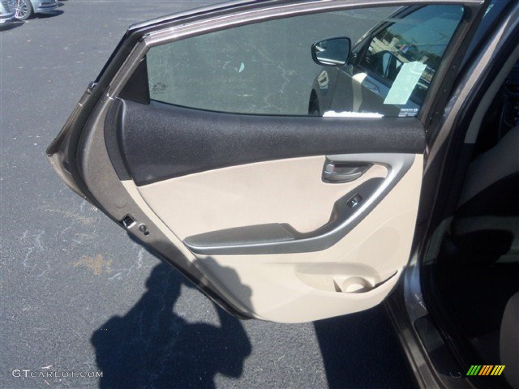 2016 Elantra SE - Desert Bronze / Beige photo #18