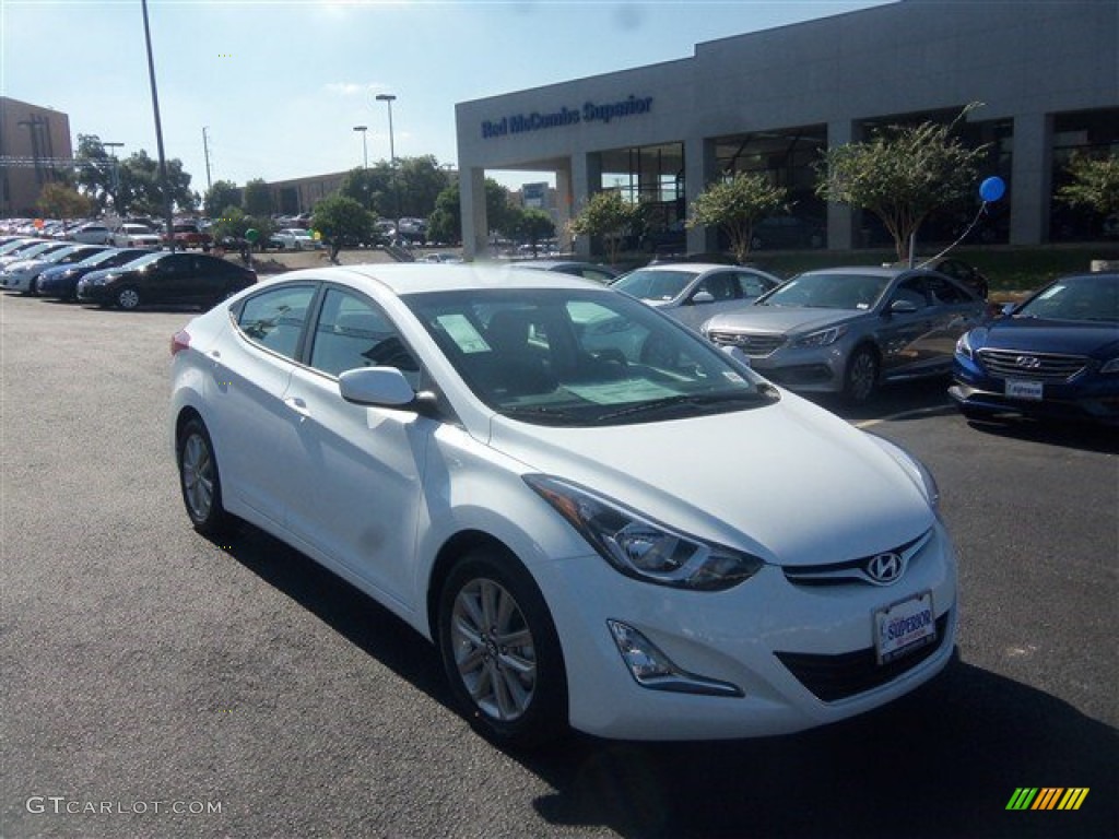 2016 Elantra SE - White / Gray photo #1