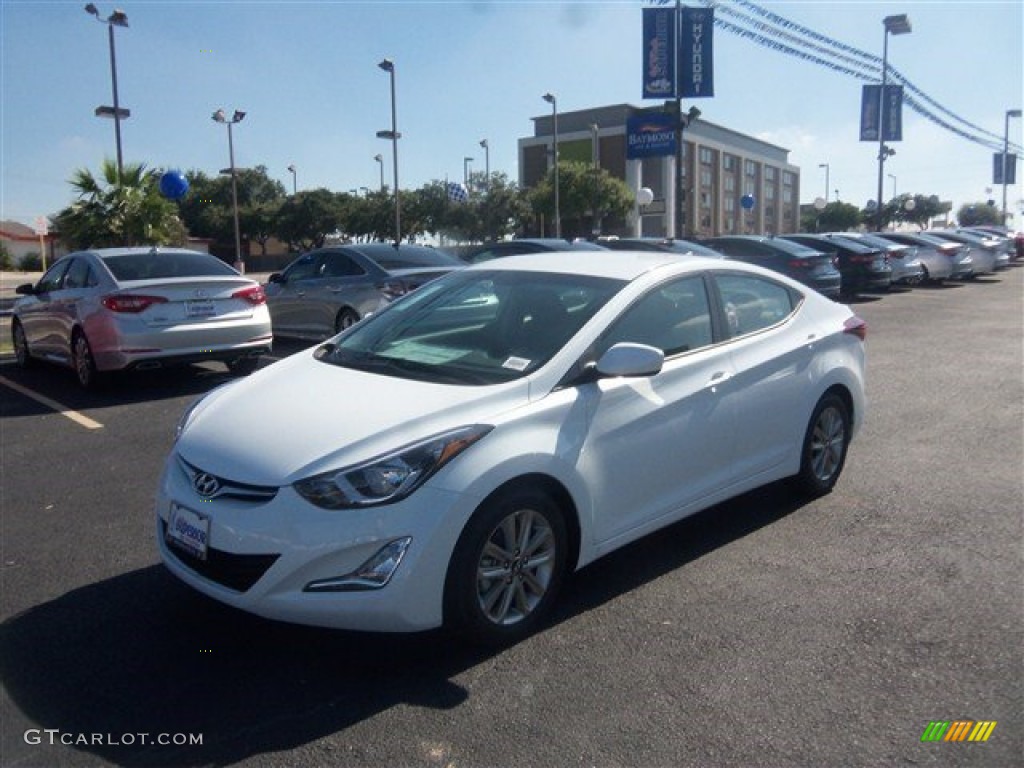 2016 Elantra SE - White / Gray photo #5