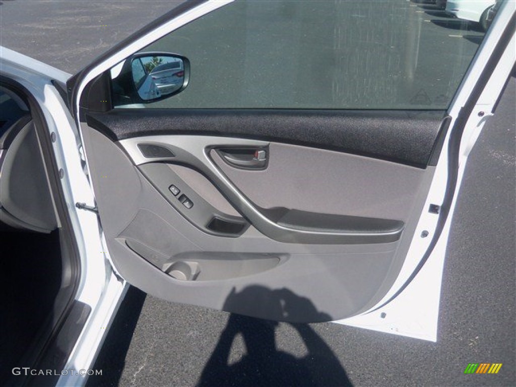 2016 Elantra SE - White / Gray photo #12