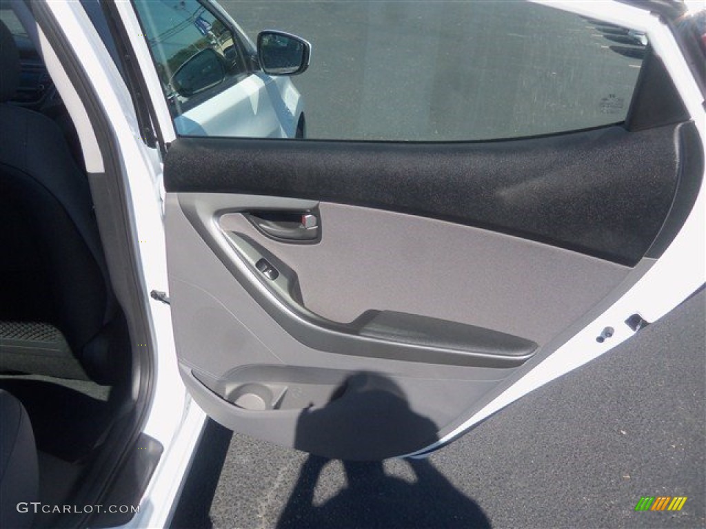 2016 Elantra SE - White / Gray photo #14