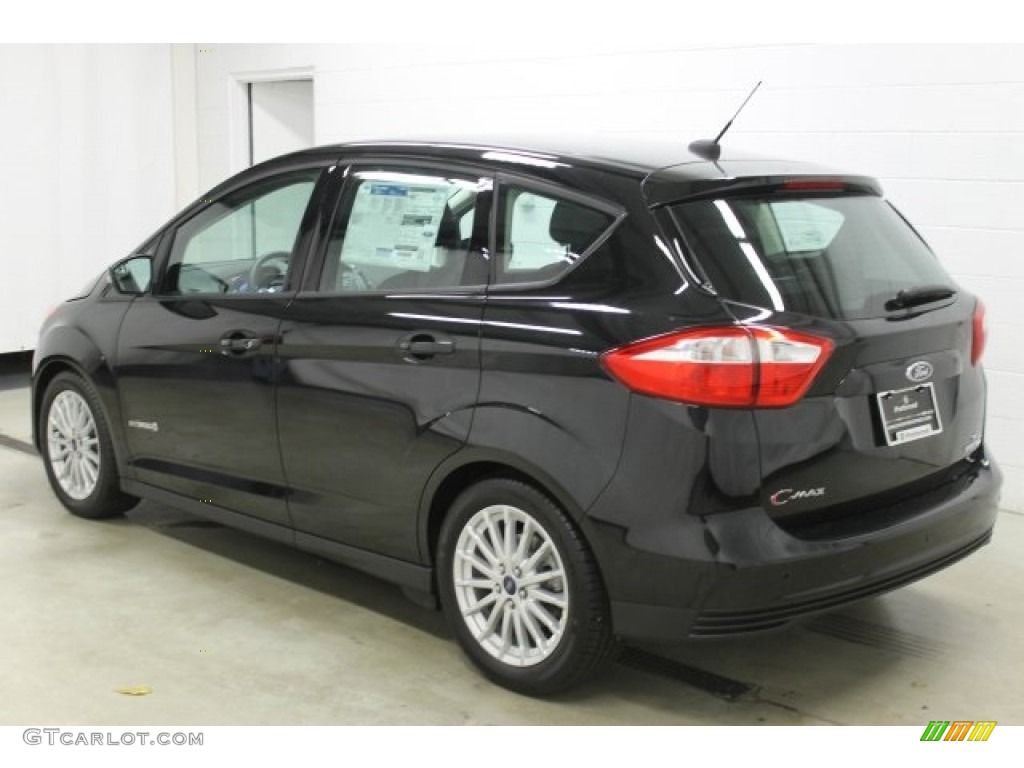 2015 C-Max Hybrid SE - Tuxedo Black Metallic / Charcoal Black photo #4