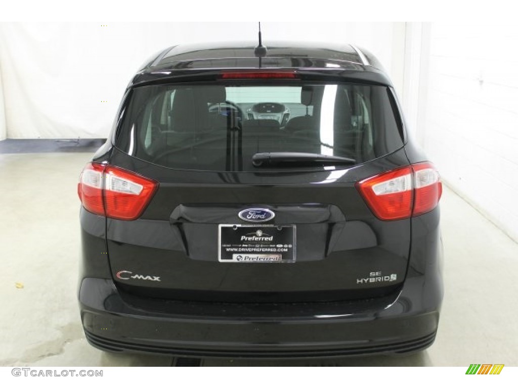 2015 C-Max Hybrid SE - Tuxedo Black Metallic / Charcoal Black photo #5
