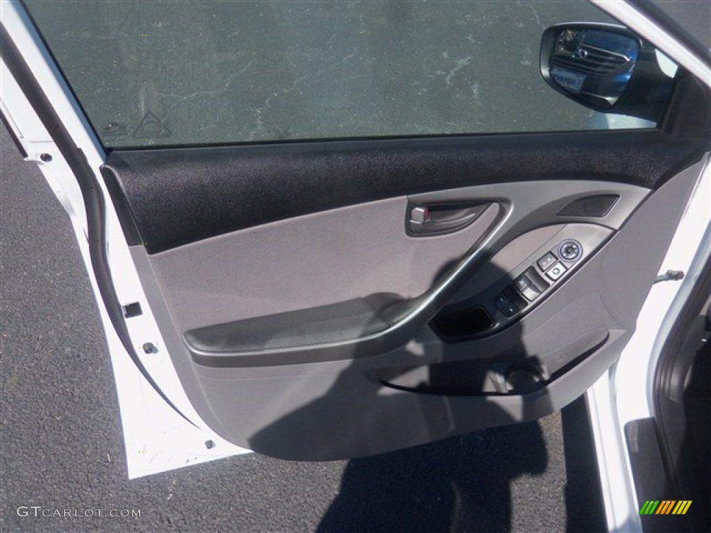 2016 Elantra SE - White / Gray photo #21