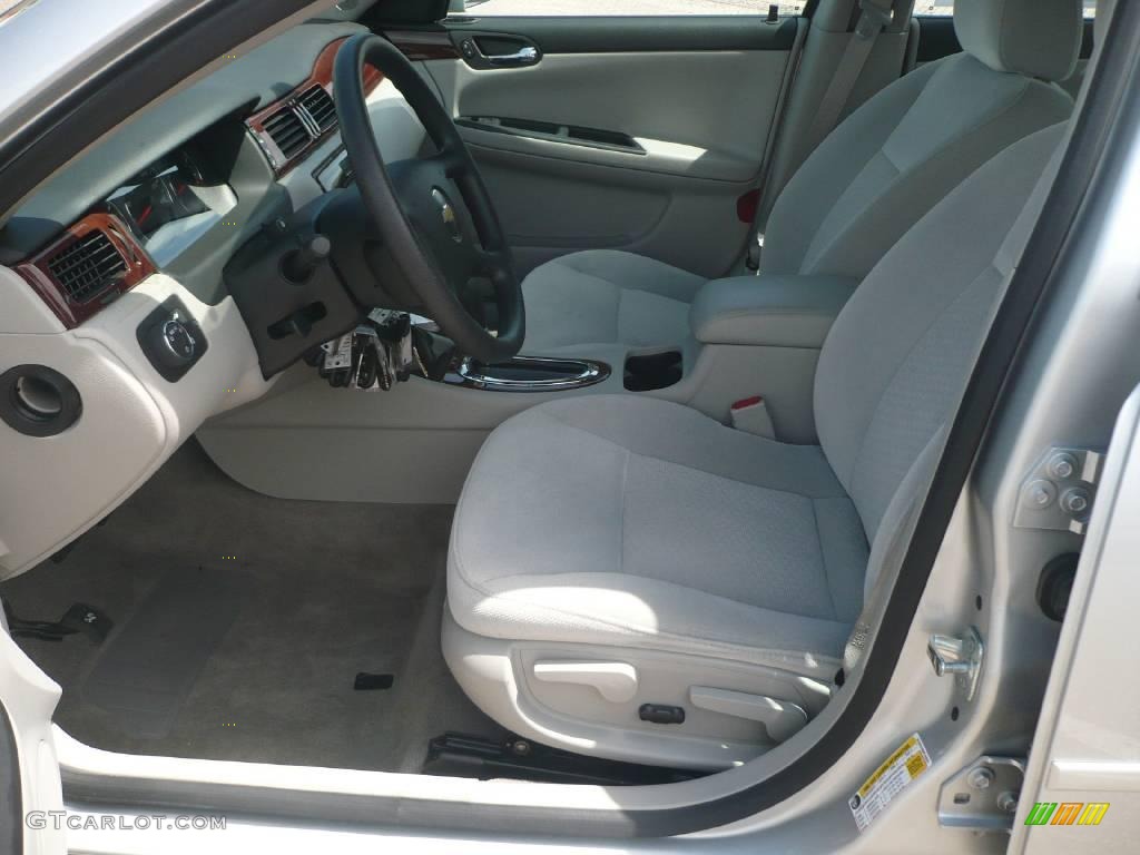 2009 Impala LT - Silver Ice Metallic / Gray photo #9