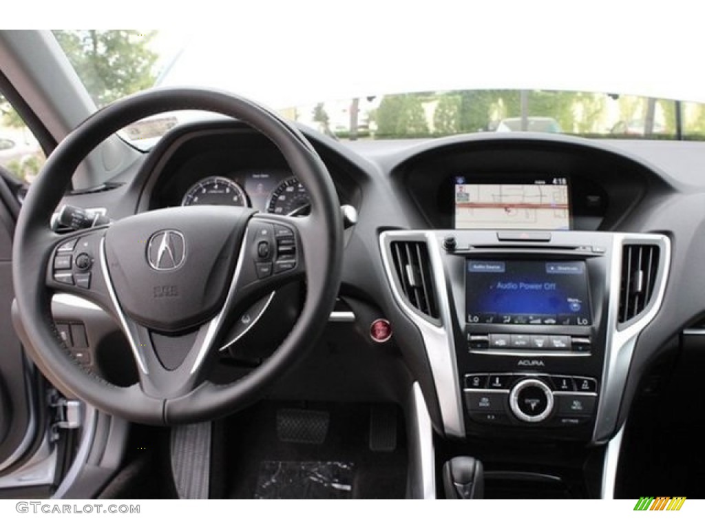 2016 Acura TLX 2.4 Technology Ebony Dashboard Photo #108041435