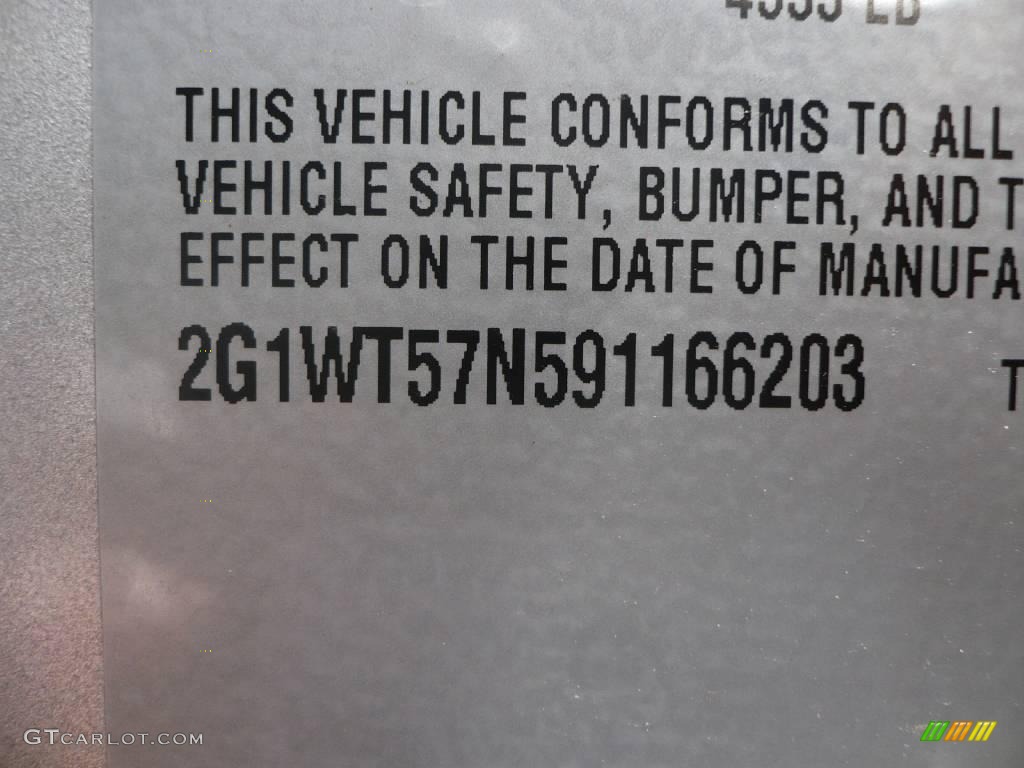 2009 Impala LT - Silver Ice Metallic / Gray photo #27