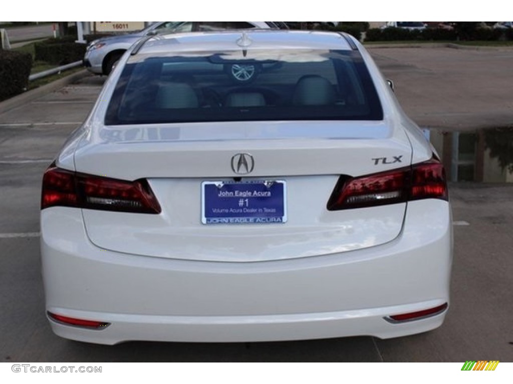 2016 TLX 3.5 Technology - Bellanova White Pearl / Graystone photo #6